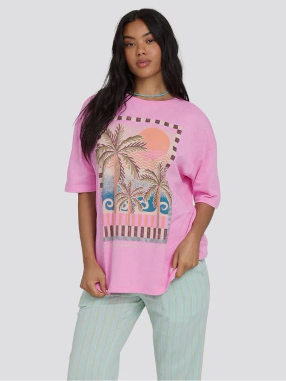 BillaBong Feel The Heat Short Sleeve Knit T-Shirt